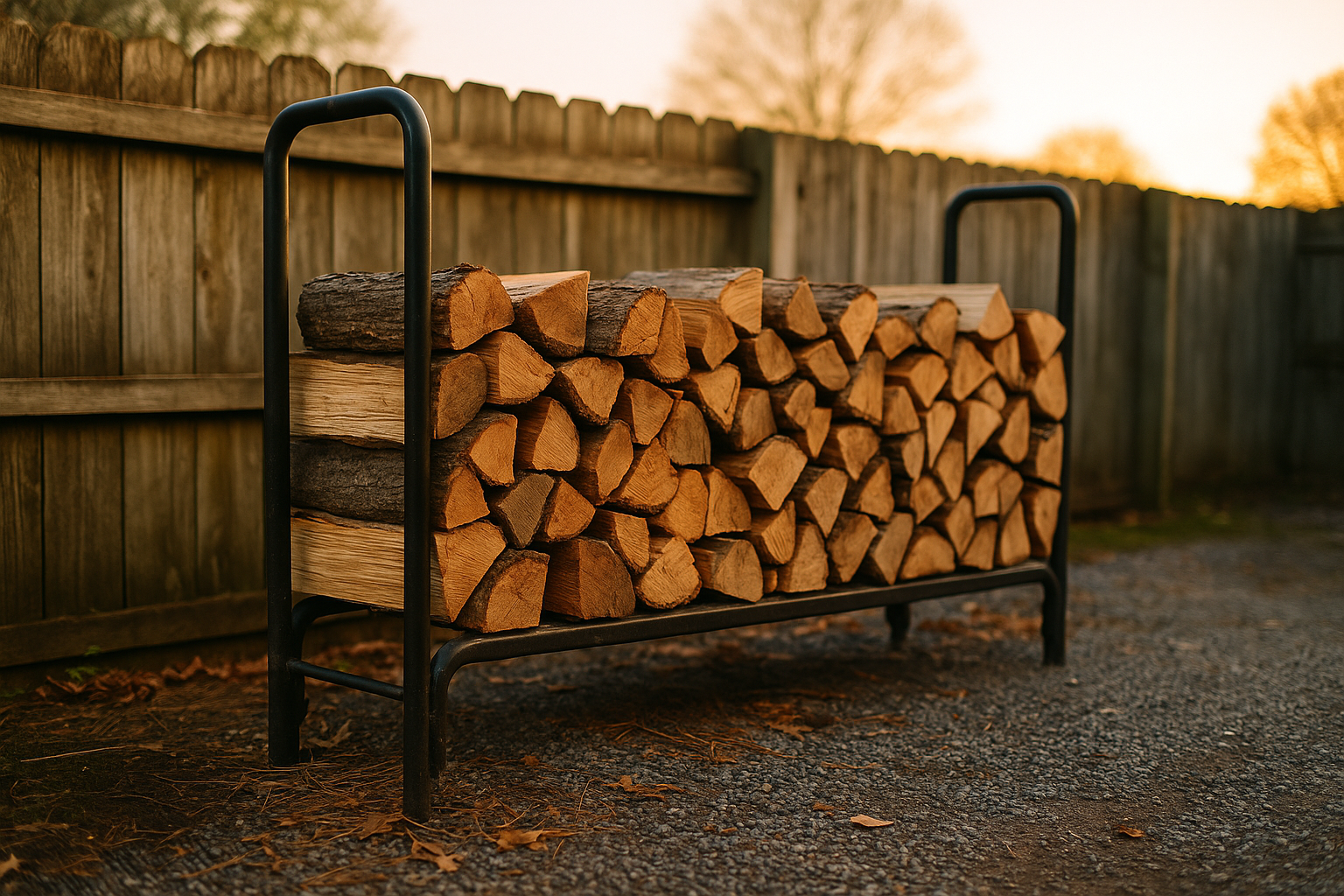 A Practical Guide to Firewood Storage Racks: Materials, Capacity, and Safety Tips