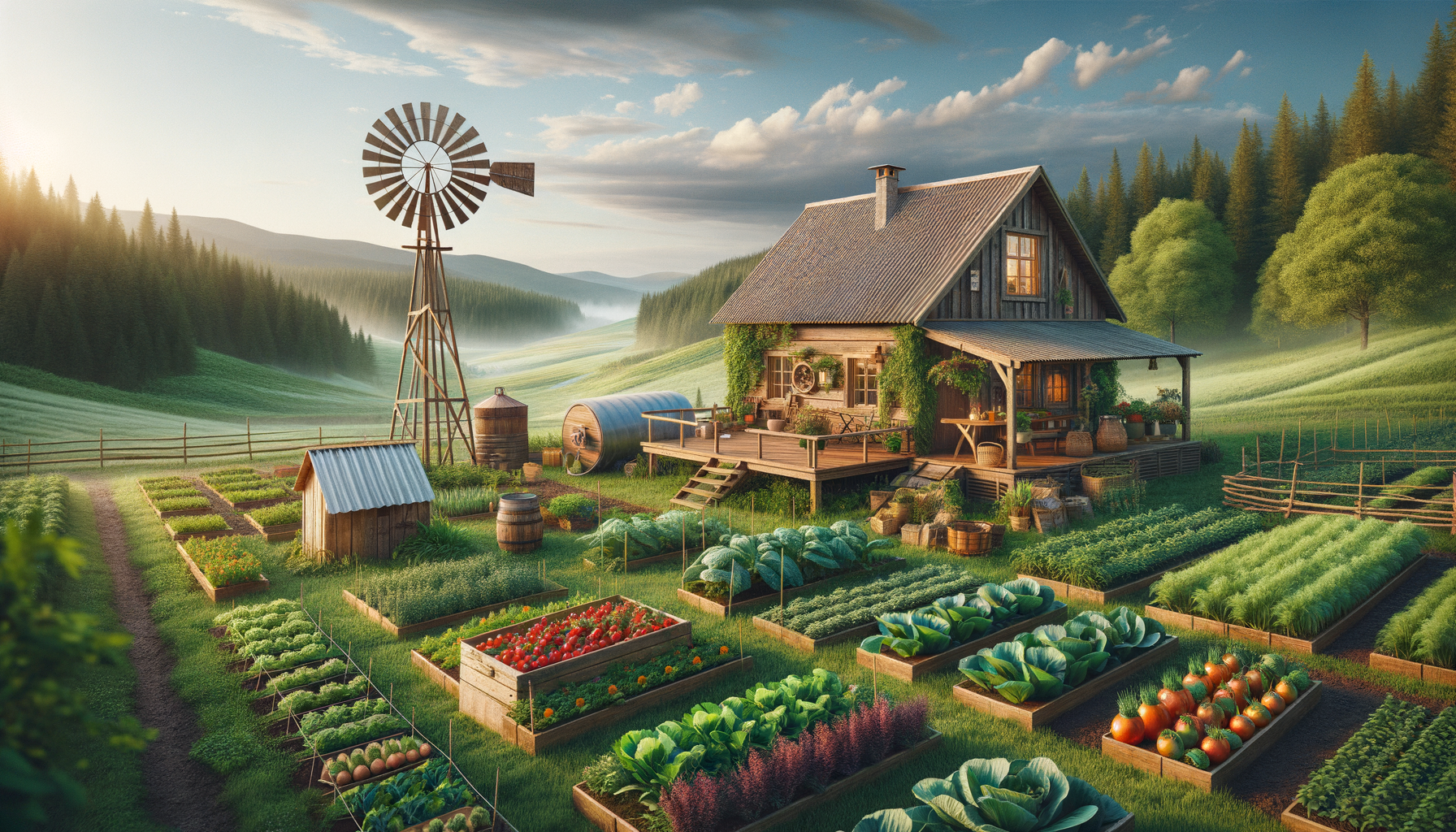 Homesteading : Un Retour aux Sources pour un Mode de Vie Durable