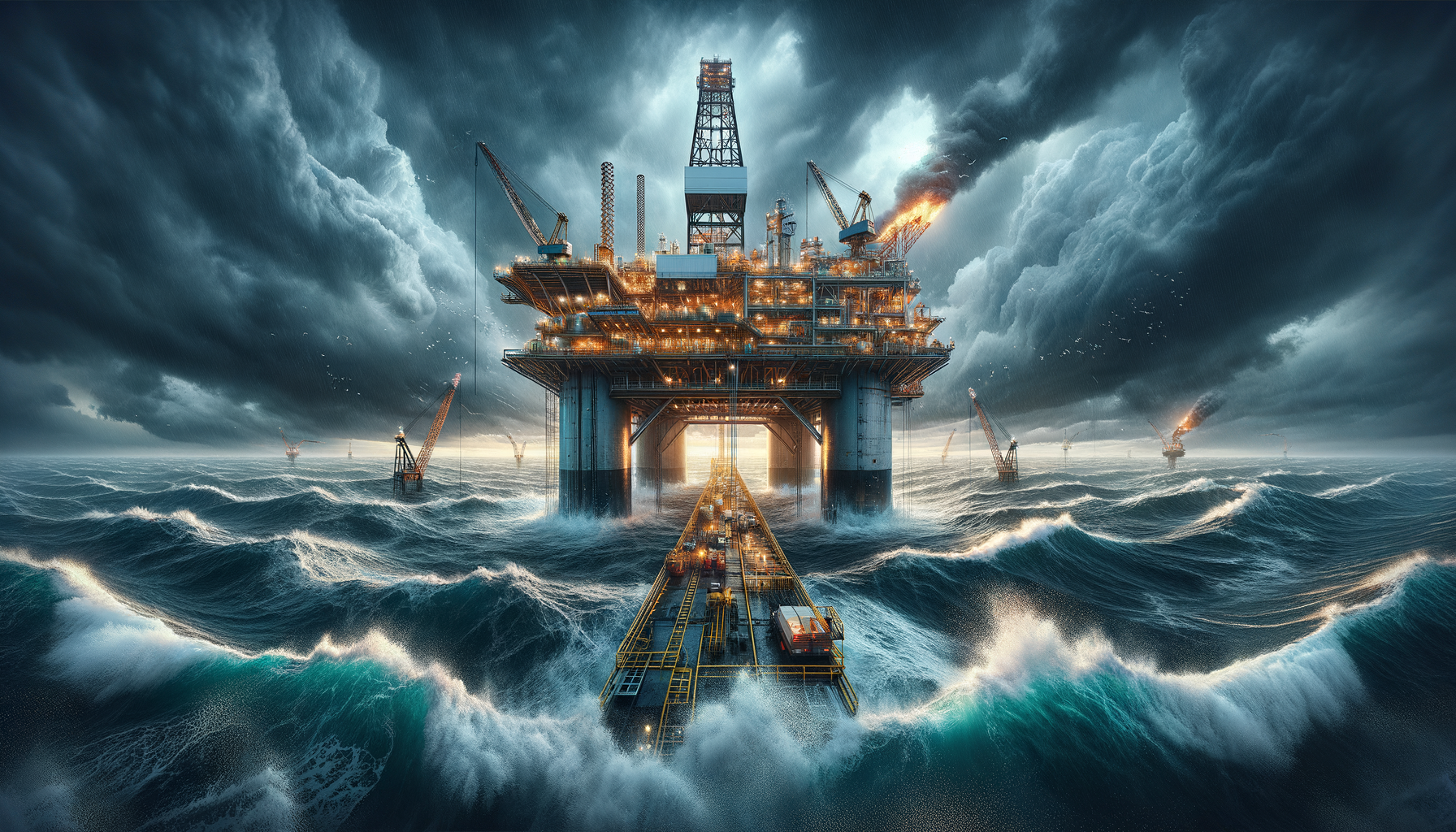 Life on the Edge: The World of Oil Rig Workers